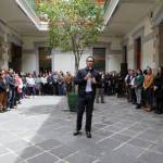 Jorge Reyes se reúne con trabajadores del ayuntamiento