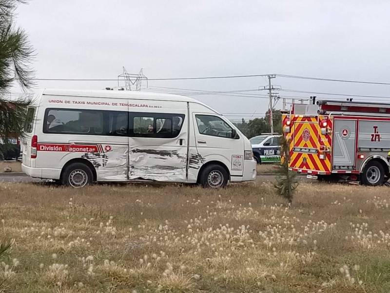 Accidente en ruta hacia Tizayuca deja al menos 7 heridos