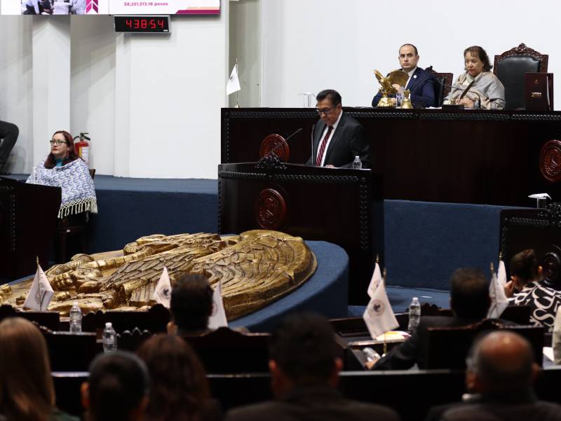 Comparece Oscar Javier González, secretario del Trabajo