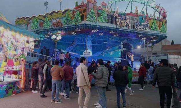 Regresa operación de los juegos mecánicos en la feria de Pachuca