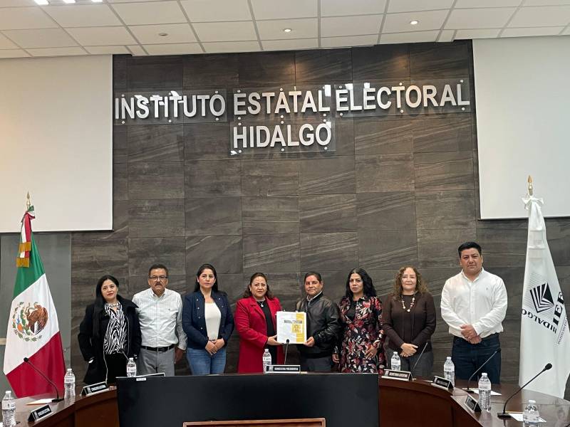 PRD solicita registro como partido local en Hidalgo