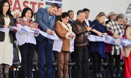 Julio Menchaca inauguró el Festival Internacional del Paste