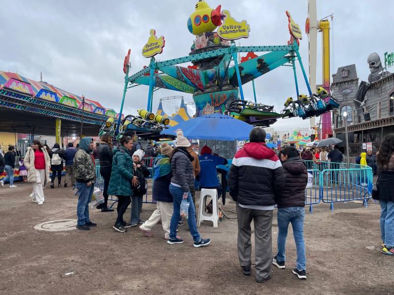 Alta afluencia de visitantes en el último día de feria