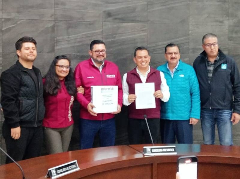 Registran candidaturas para elección extraordinaria en Cuautepec