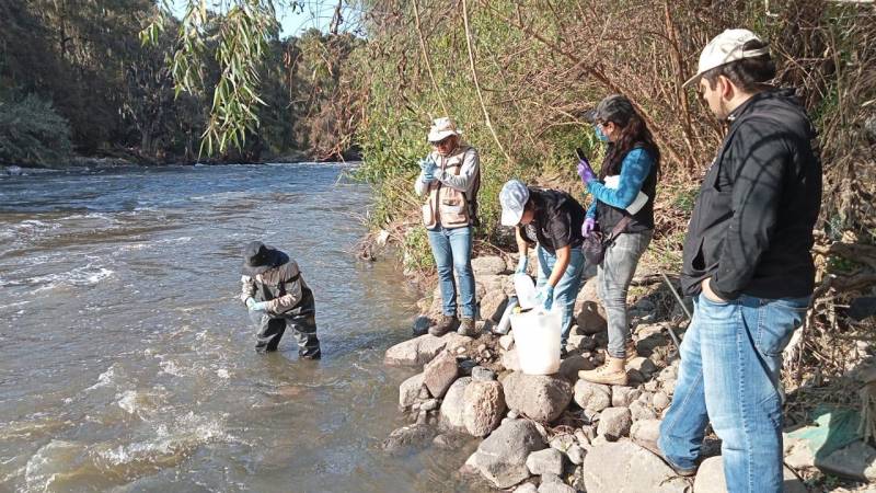 Inician estudios del agua en cauce del Río Tula