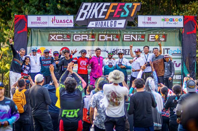 Un éxito el Bike Fest en Huasca de Ocampo