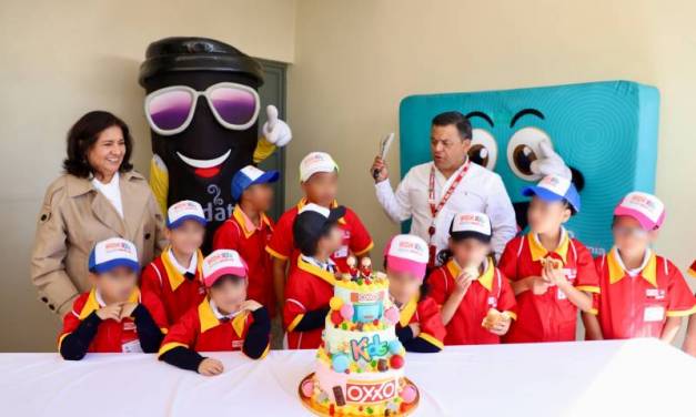 Lanzan programa Oxxo Kids para el desarrollo de las infancias