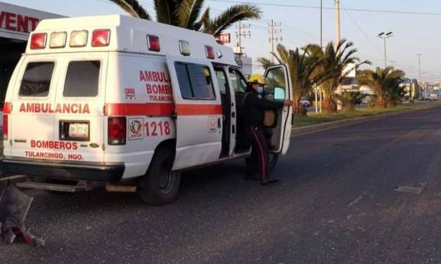 Nuevo accidente en Tulancingo deja un lesionado