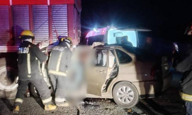 Muere joven por accidente en la carretera Pachuca-Sahagún