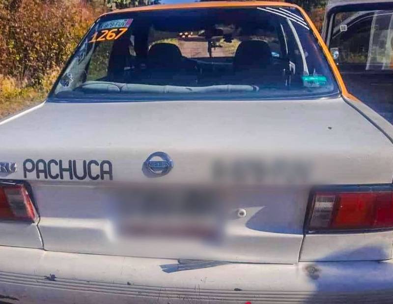 Asesinan a hombre en un taxi en Tolcayuca