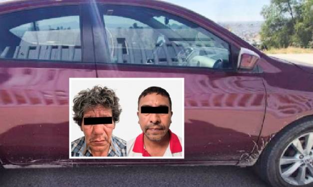 Detienen a 2 presuntos involucrados en doble homicidio de Tizayuca