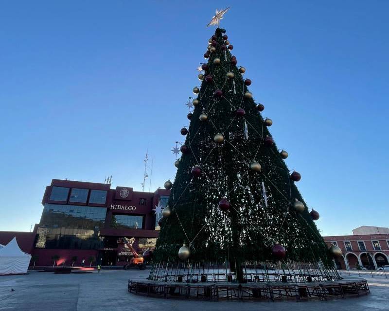 Árbol navideño será encendido el 4 de diciembre