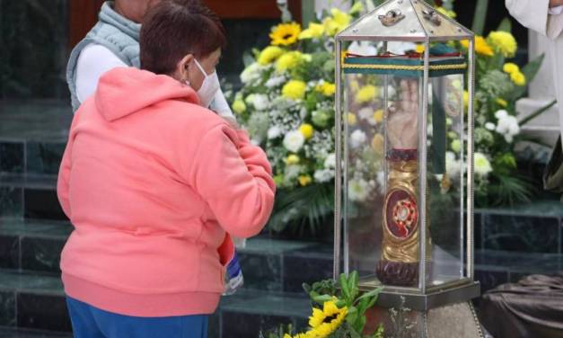 Reliquia de San Judas Tadeo llega al santuario de Carboneras