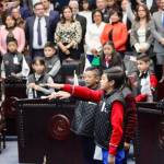 Niñas y niños alzan la voz por un mejor futuro