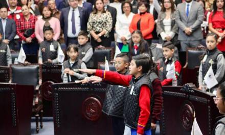 Niñas y niños alzan la voz por un mejor futuro