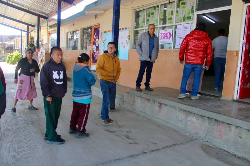 Jornada electoral en Cuautepec transcurre con tranquilidad