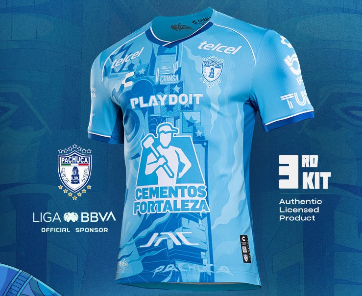 Pachuca estrenará nuevo jersey alternativo