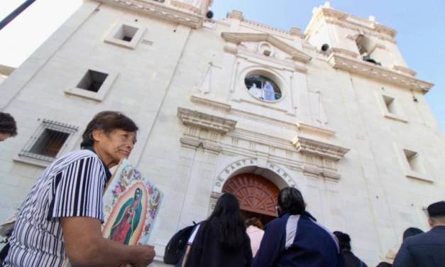 Celebran a la Virgen de Guadalupe en La Villita