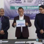 Entregan constancia de mayoría a Jorge Hernández Araus