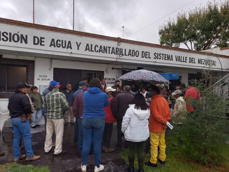 Comisión de agua del Valle del Mezquital tiene adeudos millonarios