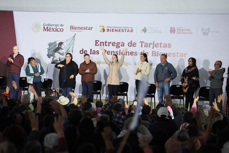 Hidalgo recibirá más proyectos prioritarios: Claudia Sheinbaum