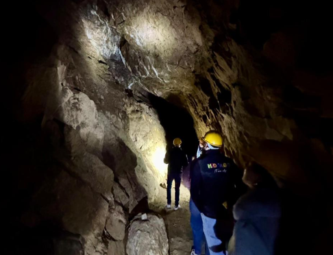 Graban producción de televisión en Mineral del Chico