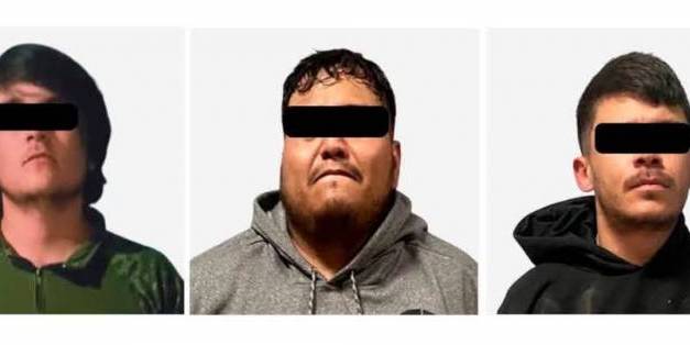 Detienen a tres presuntos extorsionadores en Ixmiquilpan