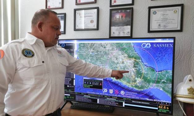 Pachuca cuenta con monitor espejo de alerta sísmica