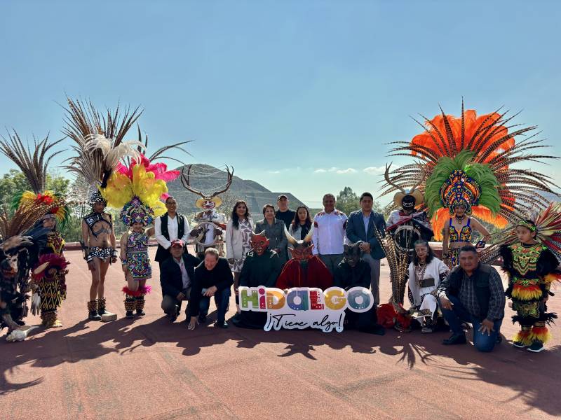 Danzantes de Teotihuacán estarán en el Carnaval de Pachuca