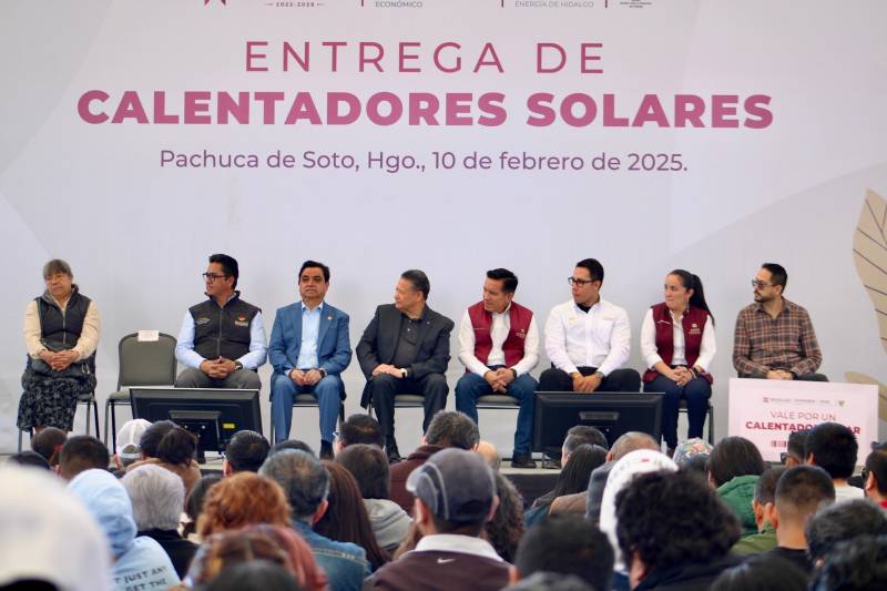 Llevan calentadores solares a 71 municipios