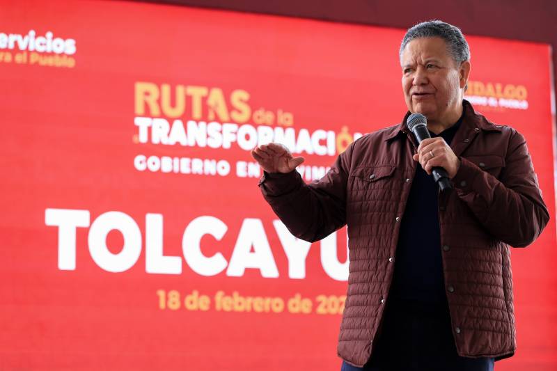 Julio Menchaca retoma en Tolcayuca las Rutas de la Transformación