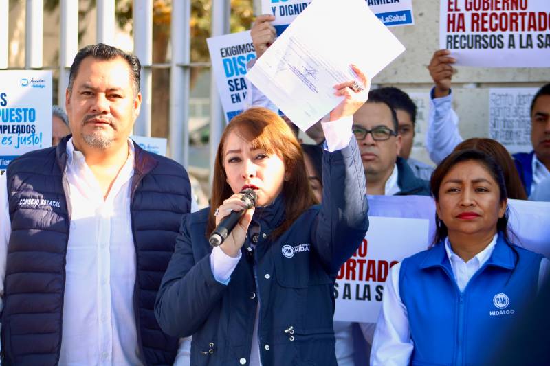 PAN reclama falta de medicamentos en hospitales