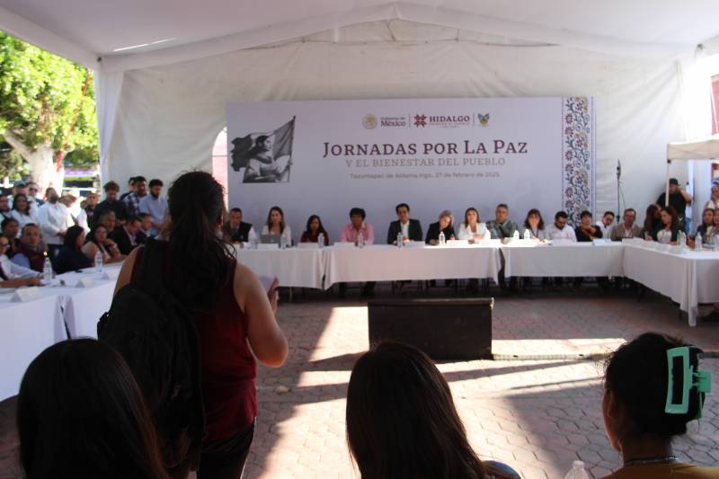 Jornadas por la paz y bienestar del pueblo llegaron a Tezontepec