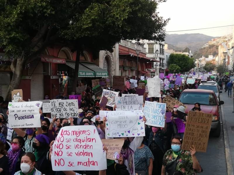 Alistan marcha del 8M en Pachuca