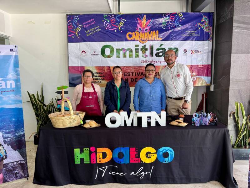 Anuncian Carnaval y Festival del Pan de Pulque en Omitlán