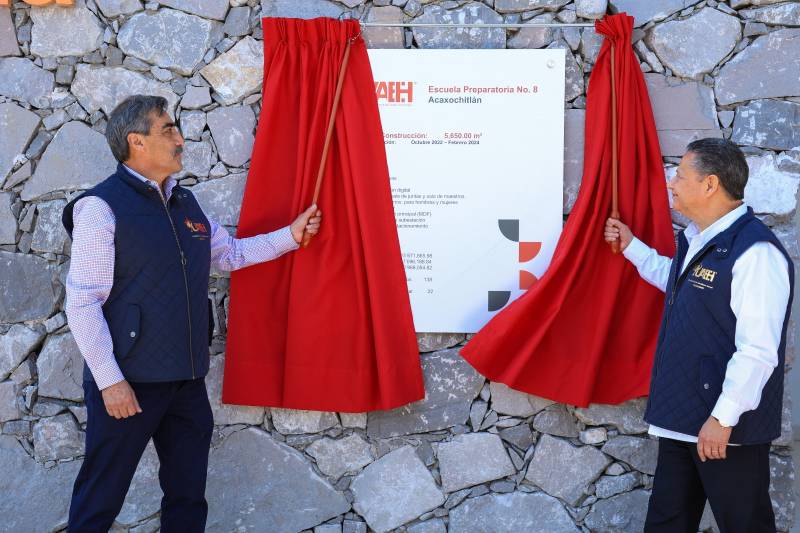 Atestigua JMS inauguración de obras en la UAEH