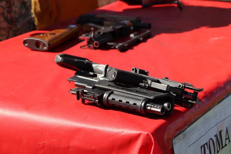 Realizan ceremonia de destrucción de armamento en Hidalgo