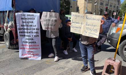 Madre se manifiesta para exigir custodia de su hijo