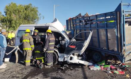 Accidente en Tecámac deja 5 personas sin vida
