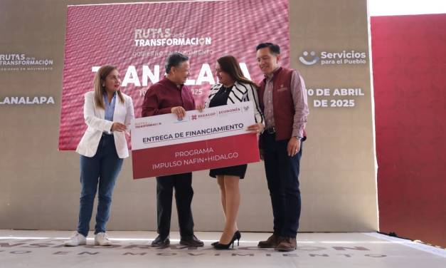 Llevan infraestructura y programas sociales a Tlanalapa