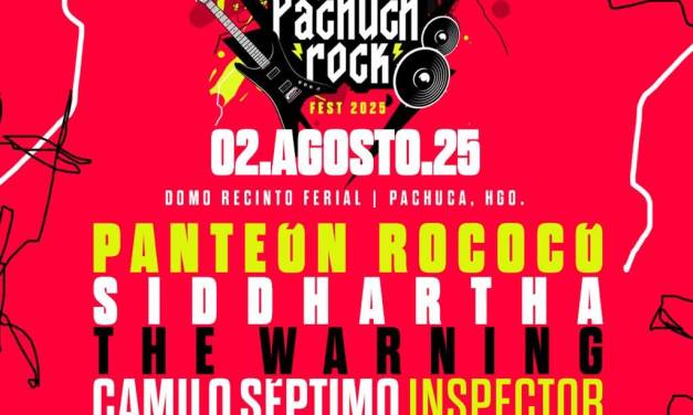 Pachuca Rock Fest anuncia cartel para su sexta edición