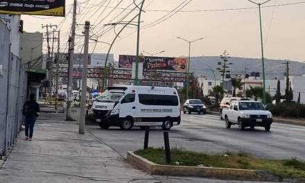 Atropellan a hombre en Mineral de la Reforma