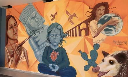En Zempoala inauguran mural “El poder de la cultura”