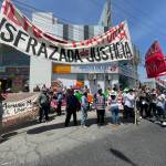 Manifestantes exigen liberación de presuntos presos políticos