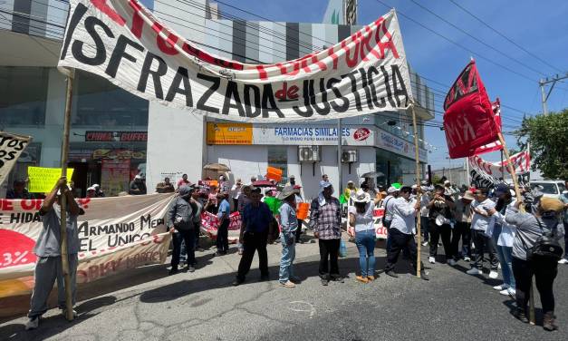 Manifestantes exigen liberación de presuntos presos políticos