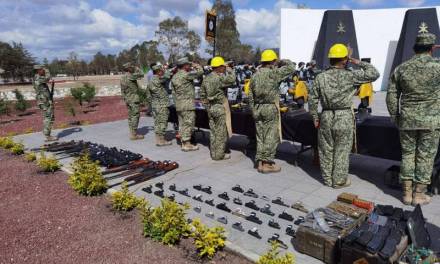 Han sido decomisadas 500 armas en el estado: Neri