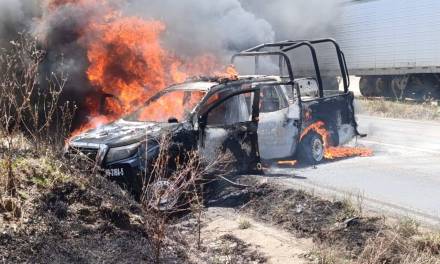 Persecución termina en enfrentamiento en Acaxochitlán