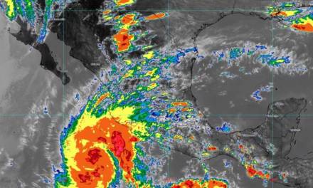 Tormenta Alvin se fortalece en el Oceano Pacífico