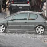 Sorprende fuerte granizada al sur de la capital