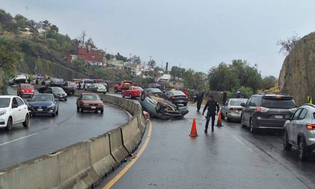 Fuerte accidente en el Corredor de la Montaña